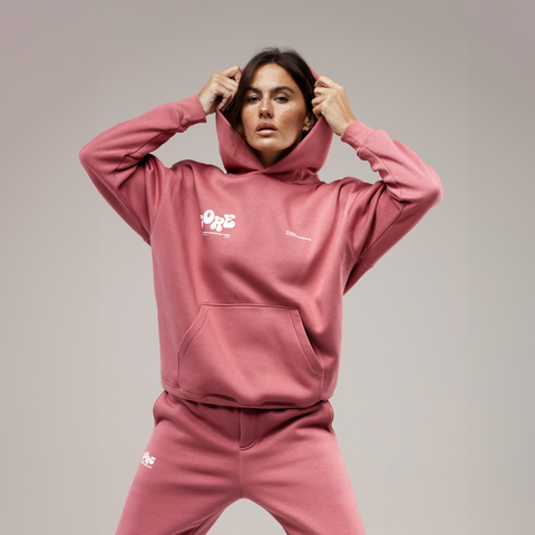 Core Hoodie indian red