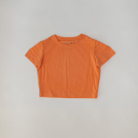 URSIDE PEACH CROP TOP