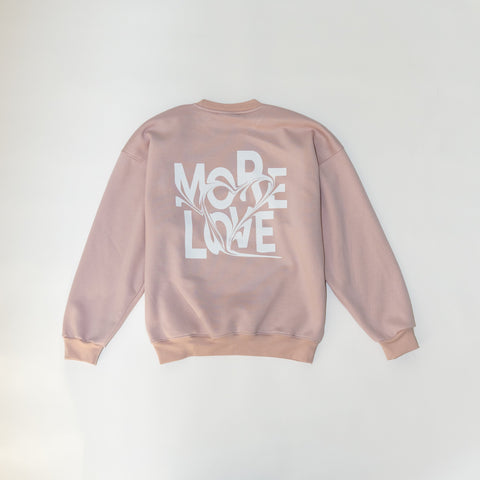 MORE LOVE NUDE SWEATER