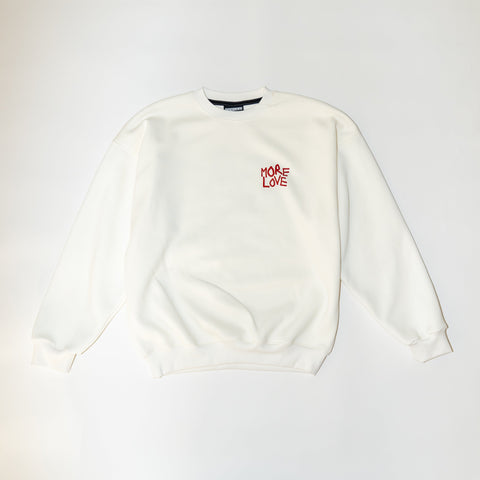 MORE LOVE HANDWRITING SWEATER