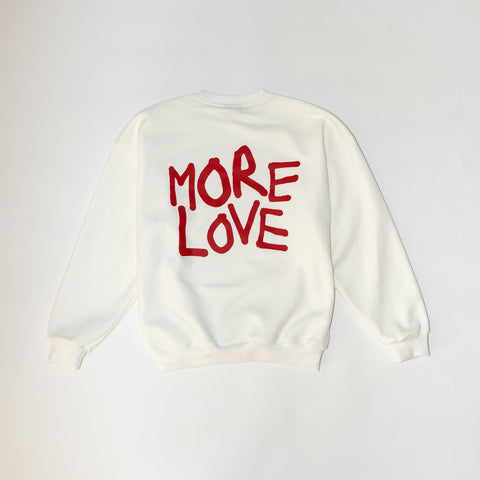 MORE LOVE HANDWRITING SWEATER