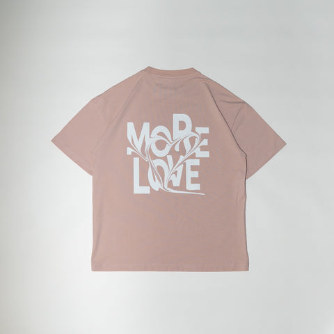 MORE LOVE NUDE T-SHIRT
