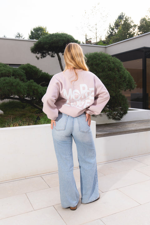 MORE LOVE NUDE SWEATER