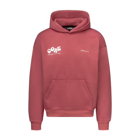 Core Hoodie indian red