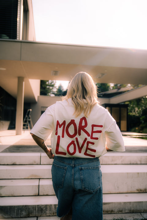 MORE LOVE HANDWRITING T-SHIRT