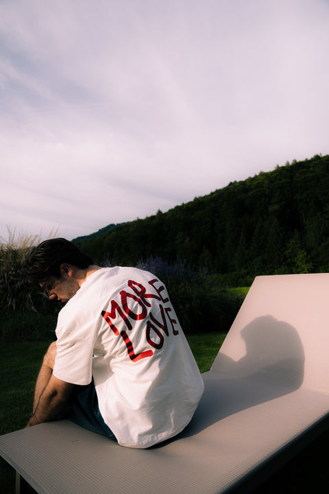 MORE LOVE HANDWRITING T-SHIRT