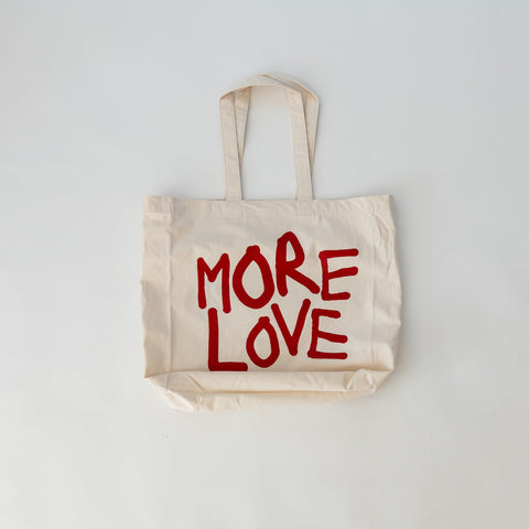 MORE LOVE TOTEBAG