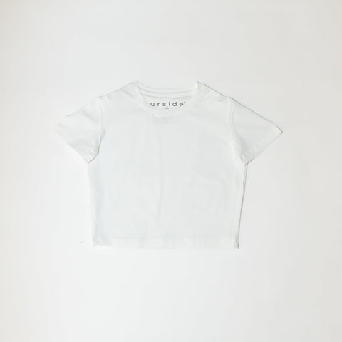 URSIDE WHITE CROP TOP