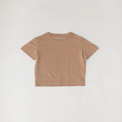 URSIDE BEIGE CROP TOP