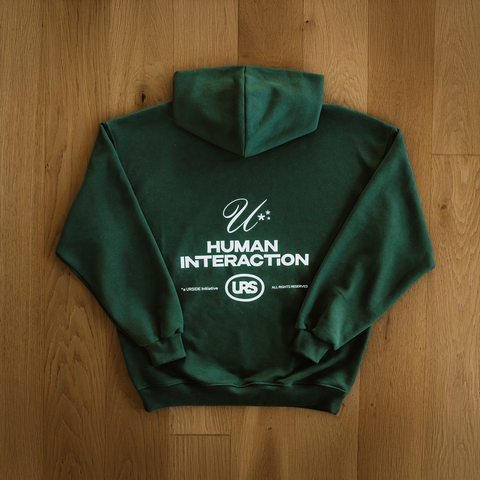 Human Interaction Oversized Hoodie