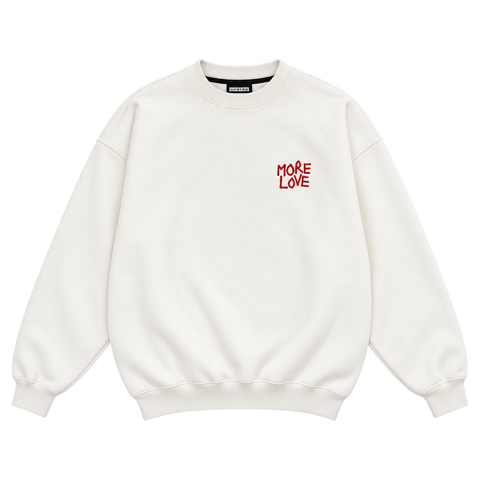 MORE LOVE HANDWRITING SWEATER