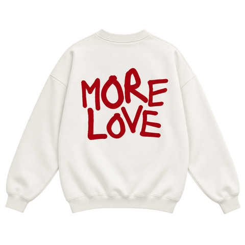 MORE LOVE HANDWRITING SWEATER
