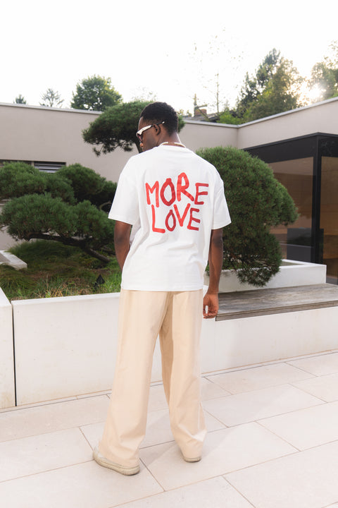 MORE LOVE HANDWRITING T-SHIRT